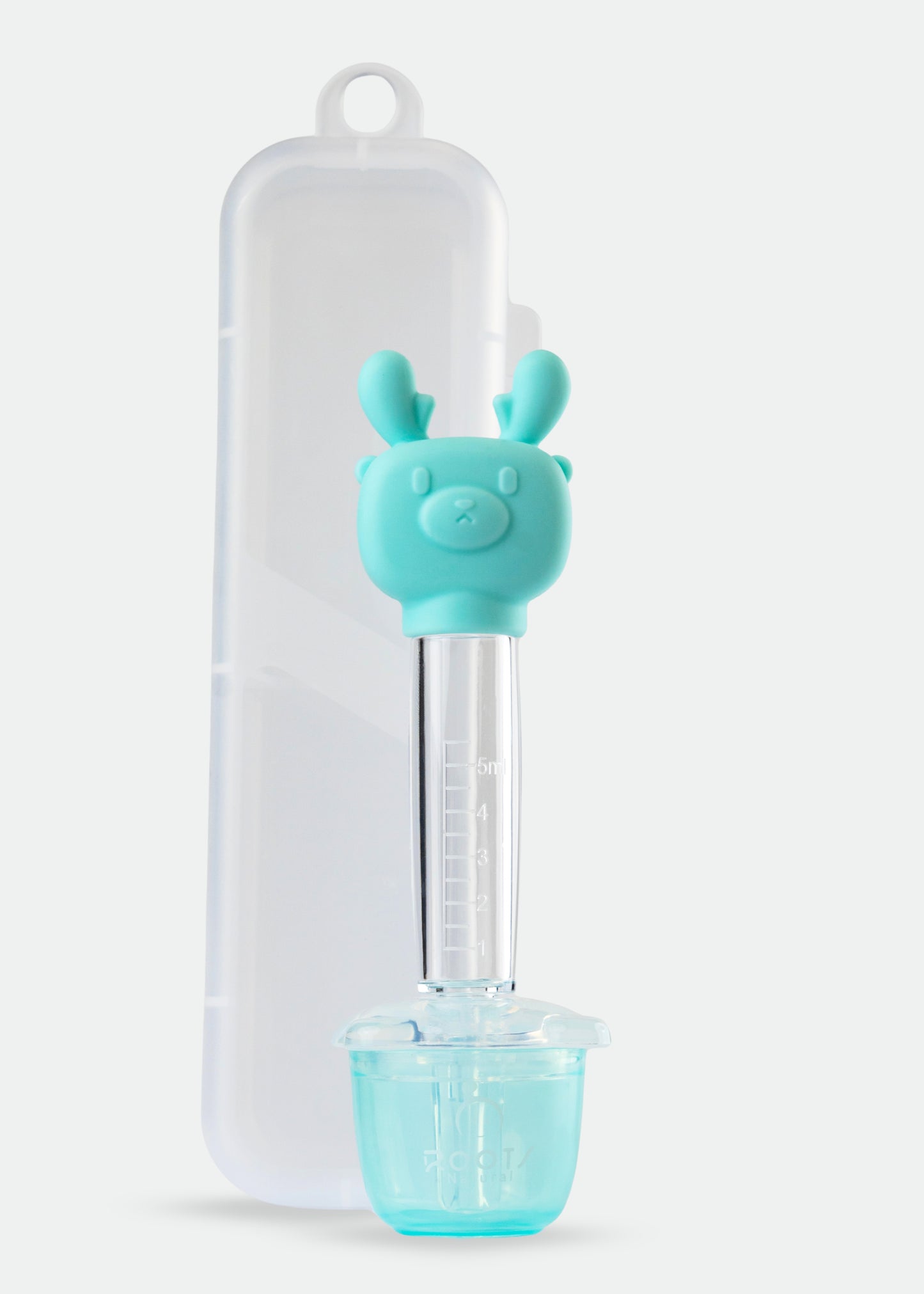 F1011-Full Silicone Deer Shape Medicine Dropper 5ML