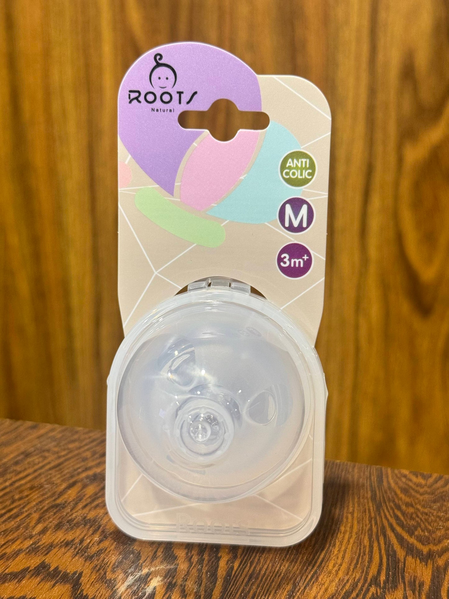 M00 - Wide Neck Premium Feeder Nipple - Medium - M3+