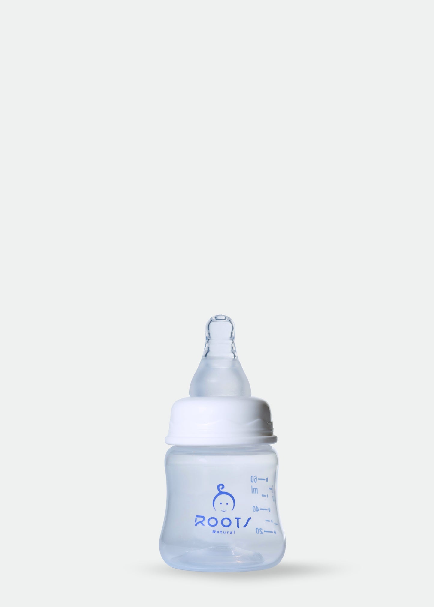 J1010-White Baby Bottle For New Born 60ML/2 OZ Small Size Nipple se
