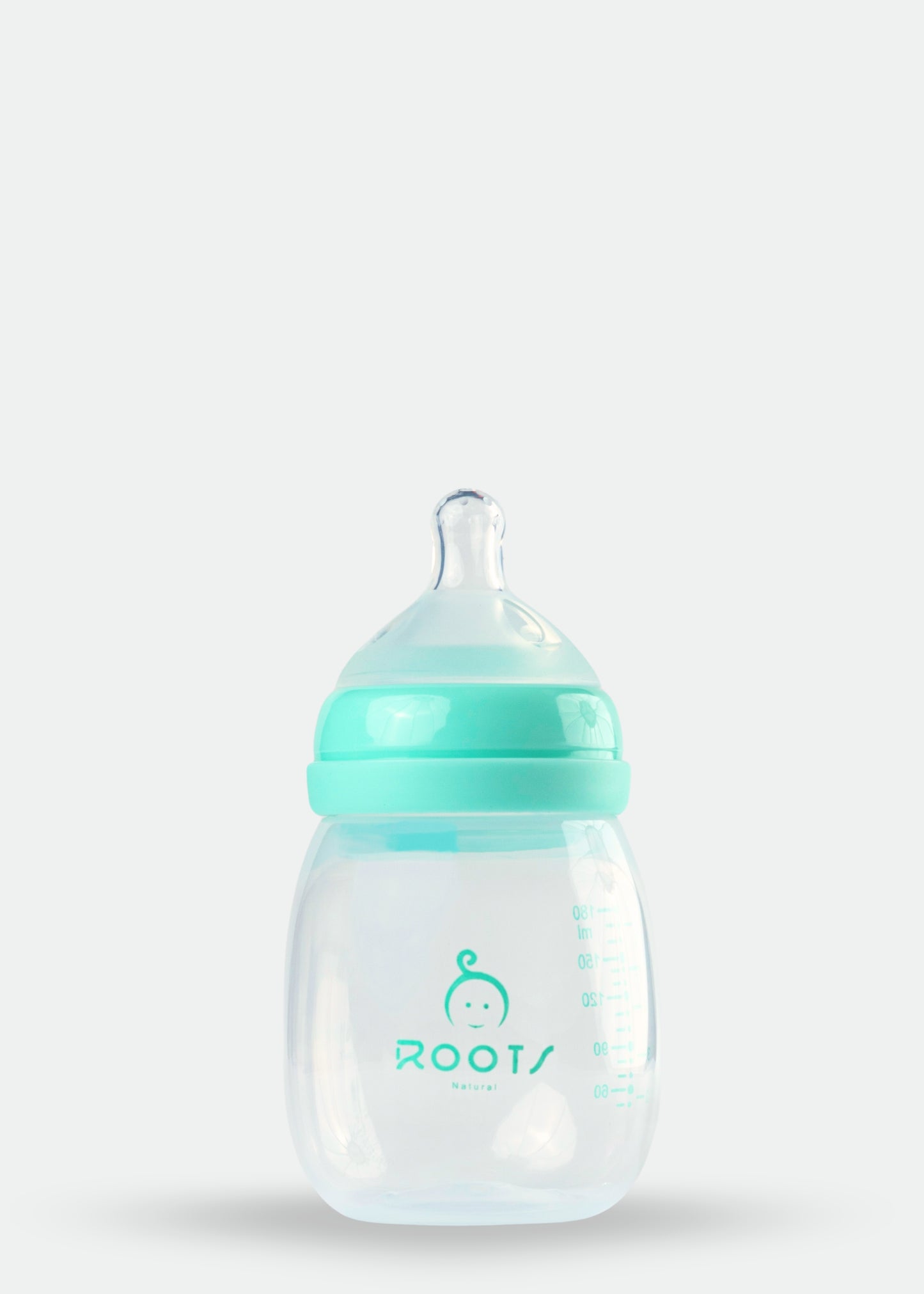 J1012-Green Wide-Neck 180ML/6 OZ Medium Size Nipple