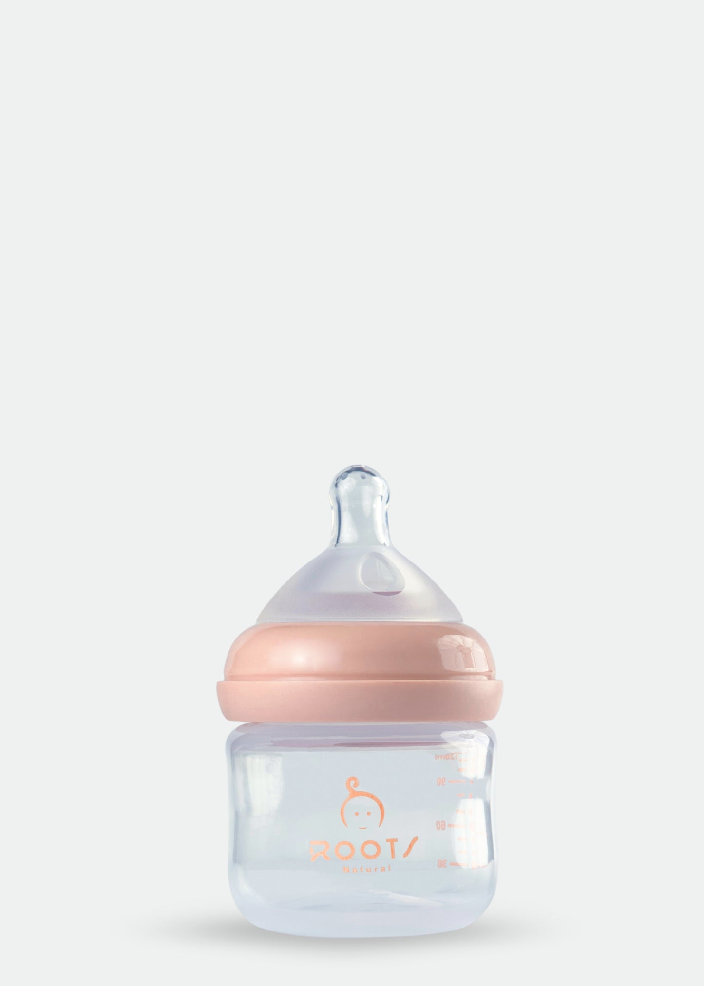 M01-Pink Bow 120ML/3 OZ WideNeck Small Size Nipple