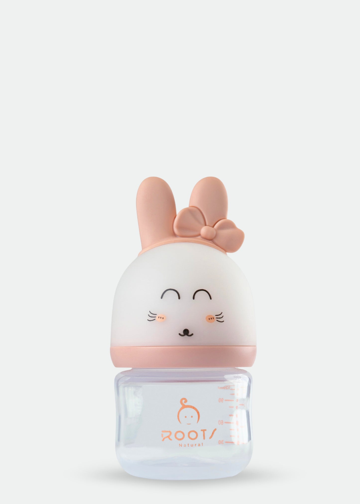 M01-Pink Bow 120ML/3 OZ WideNeck Small Size Nipple