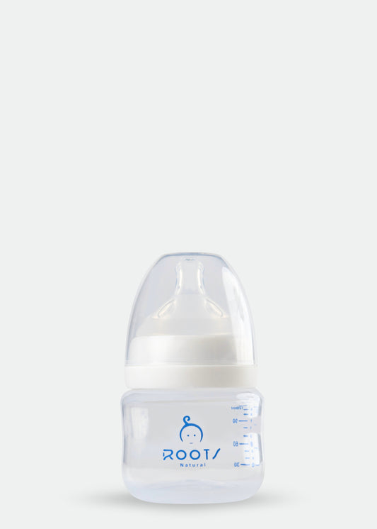 M01- White 100ML/3 OZ WideNeck Small Size Nipple