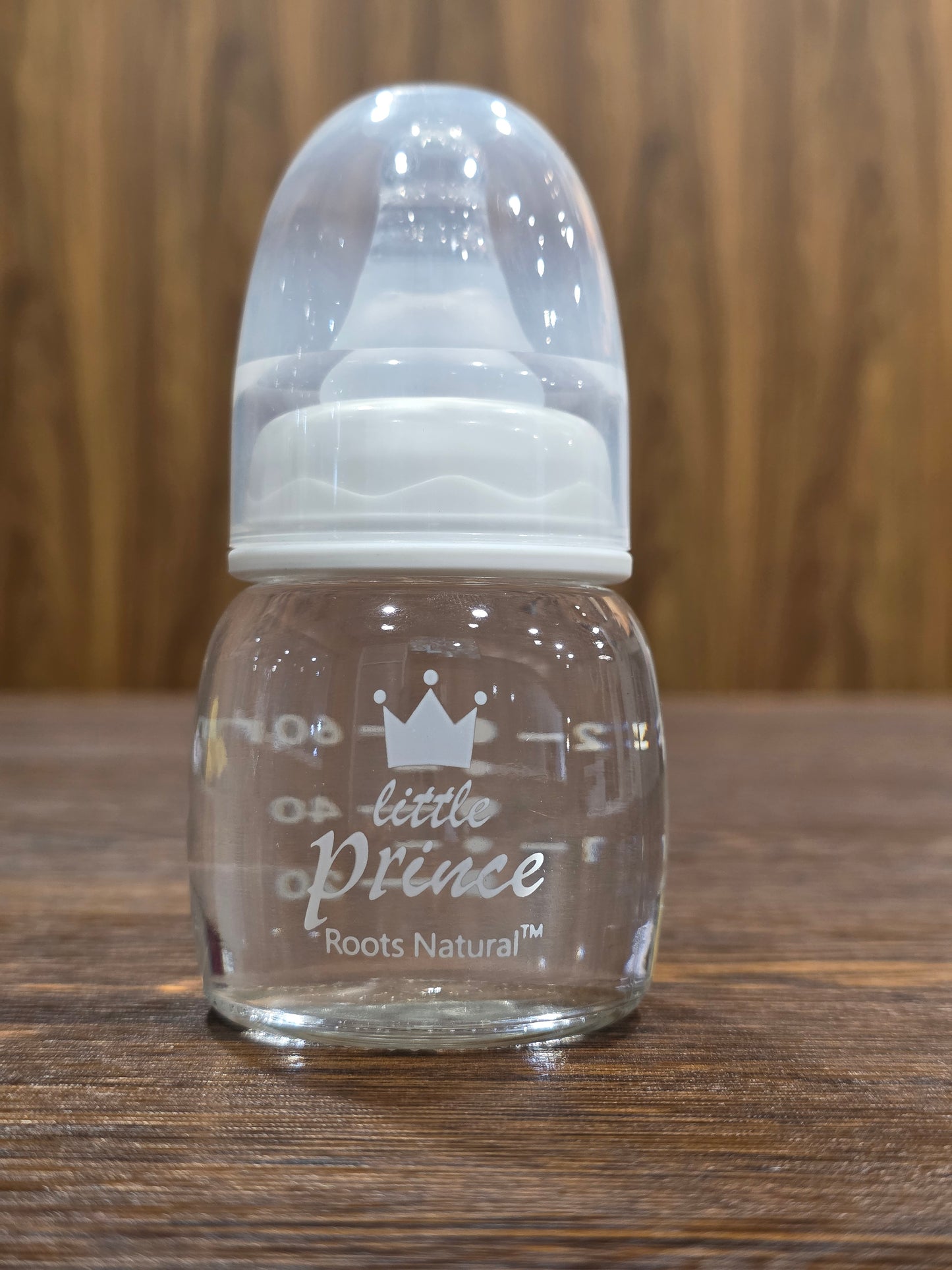 M04-Standard Neck Glass Bottle: 60ML/2 OZ with Small Nipple Size New Born
