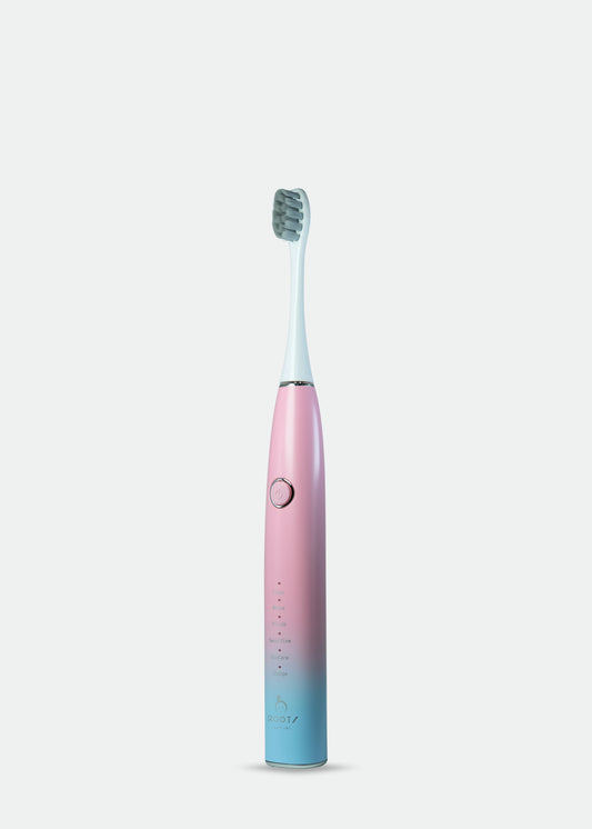 AY006 Rechargeable Electric Toothbrush 4 Head - Pink