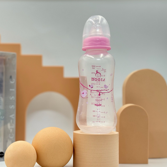 J1011-Pink Bird Baby Bottle 300ML/10 OZ