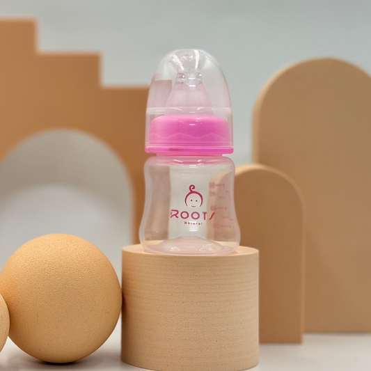 J1010-Pink Baby Bottle For New Born 60ML/ 2 OZ Small Size Nipple