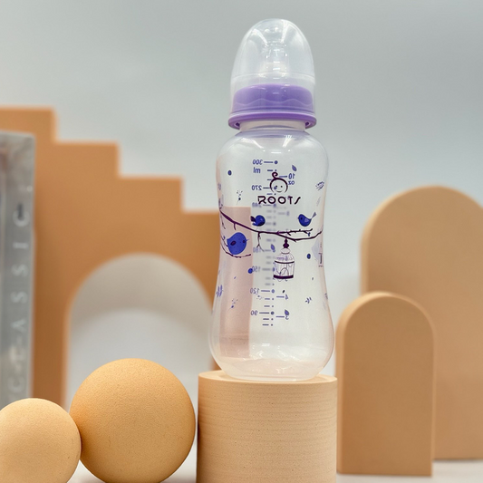 J1011-Purple Bird & Cloud Baby Bottle 300ML/ 10 OZ