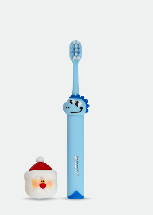Ep006-O: Dino Blue Egg Toy with 6,000 Ultra-Soft Filaments Tooth Brush