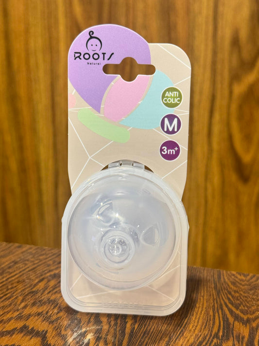 M00 - Wide Neck Premium Feeder Nipple - Medium - M3+