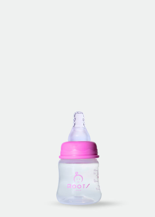 J1010-Pink Baby Bottle For New Born 60ML/ 2 OZ Small Size Nipple