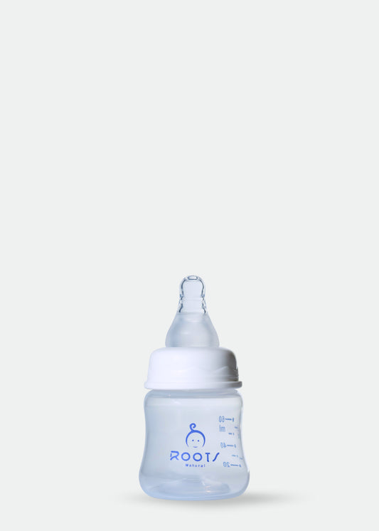 J1010-White Baby Bottle For New Born 60ML/2 OZ  Small Size Nipple se