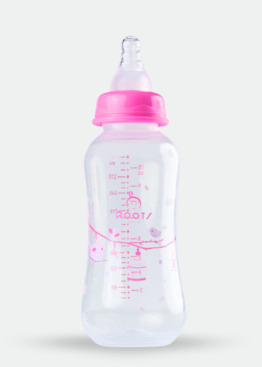 J1011-Pink Bird Baby Bottle 300ML/10 OZ
