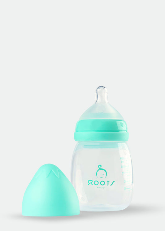 J1012-Green Wide-Neck 180ML/6 OZ Medium Size Nipple
