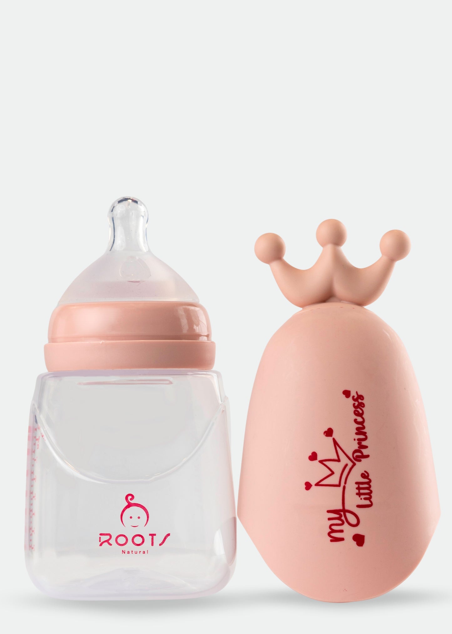 M02-Pink 240ML/8 OZ  WideNeck Large Size Nipple