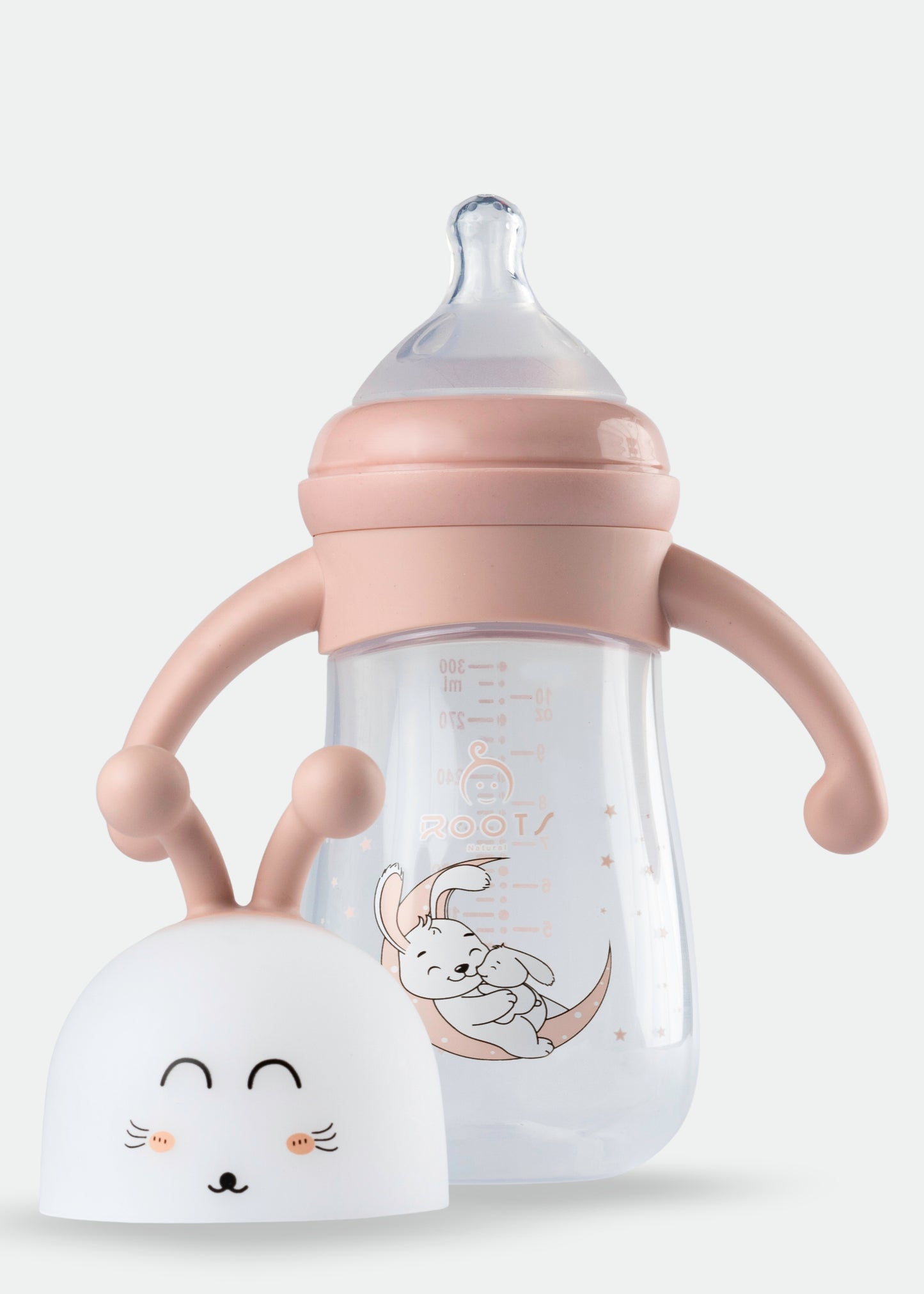 M03 Pink Bow Wide Neck Large Size Nipple 300ML/10 OZ
