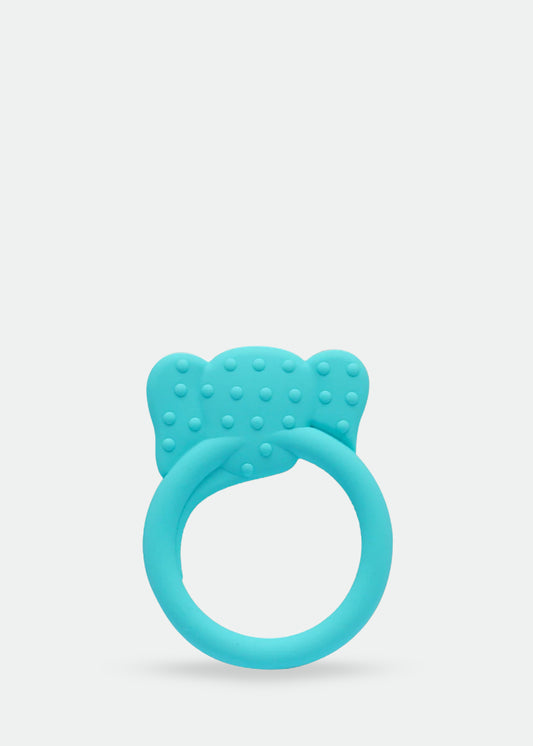 T0005-Elephant Face Silicone Teether