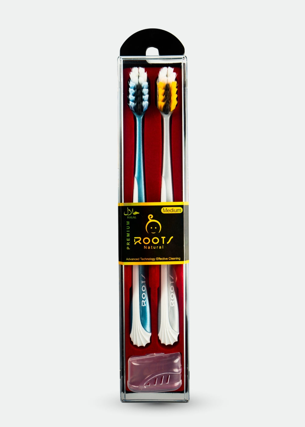 EP005 Twin Pack 12000 Filament Toothbrush | Deep Clean Pakistan | Roots Natural