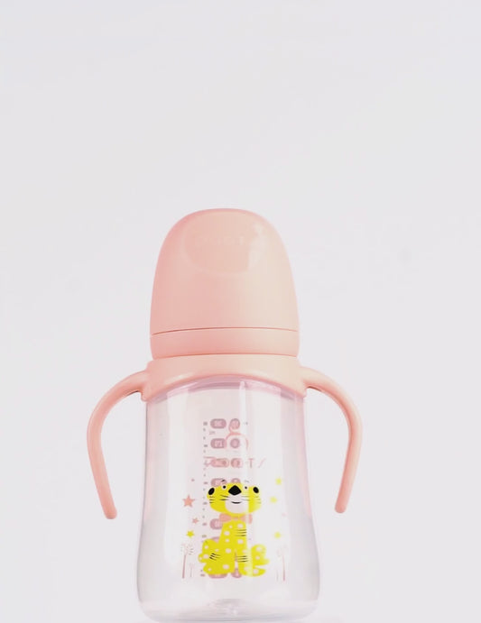 NEW J1016 Pink |  Wide-Neck Large Size Nipple | 300ml/ 10oz