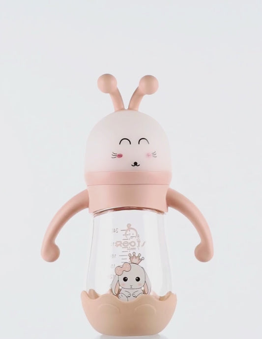 M05 Pink Rabbit Ear | Wide-Neck Large Size Nipple | 240ml/8oz